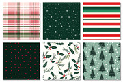 Christmas Digital Paper, Pattern, a Texture Graphic by Dream Creation (Thumbnail 4 of 6)