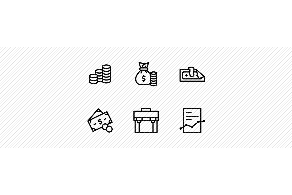 Business & Finance Icons, an Icon by Jinro (Photo 6 of 18)