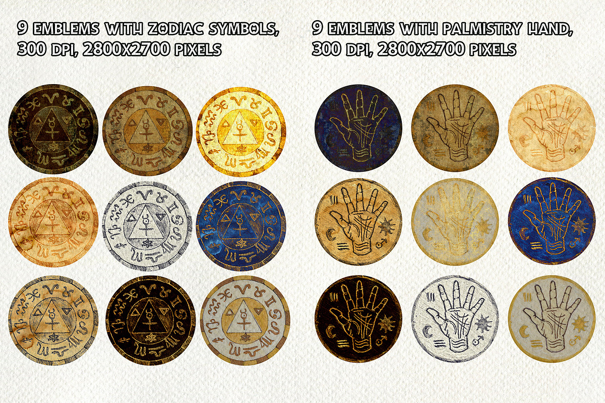 Mystic Seals and Charts, an Object Illustration by Samiramay (Photo 3 of 7)