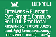 Playing Momentum font, a Sans Serif Font by weknow (Thumbnail 4 of 8)