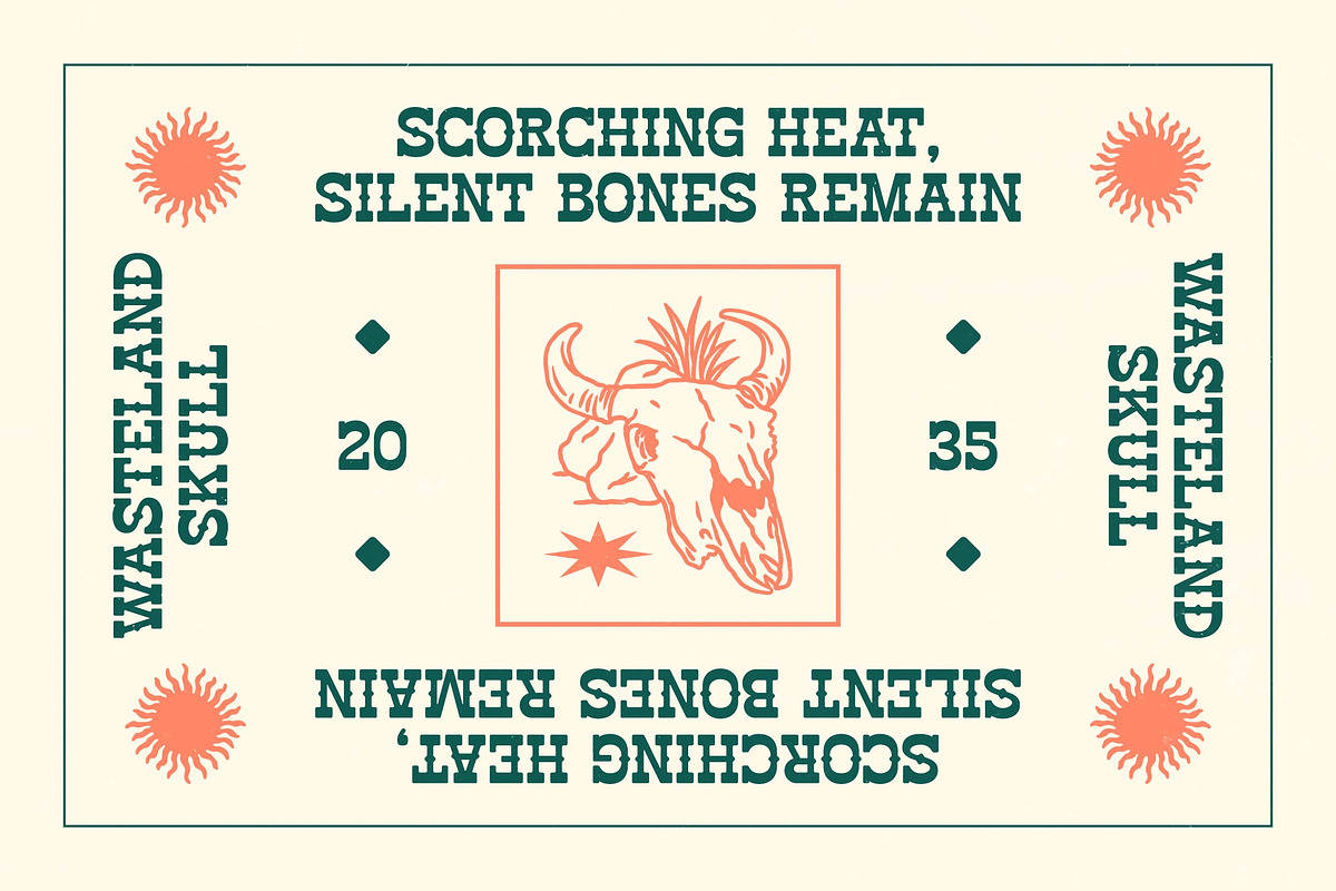 Smoke Grand Western Display Font, a Slab Serif Font by timelesstype.co (Photo 3 of 20)