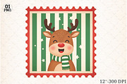 Christmas Coquette Stamps Clipart, an Illustration by Libby Wishes (Thumbnail 8 of 11)