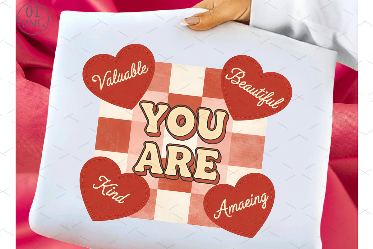 You Are Valentine PNG, an Illustration by Libby Wishes (Photo 1 of 7)