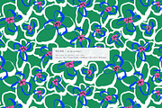 Bold Abstract Modern Floral Pattern, a Pattern Graphic by likorbut (Thumbnail 2 of 14)
