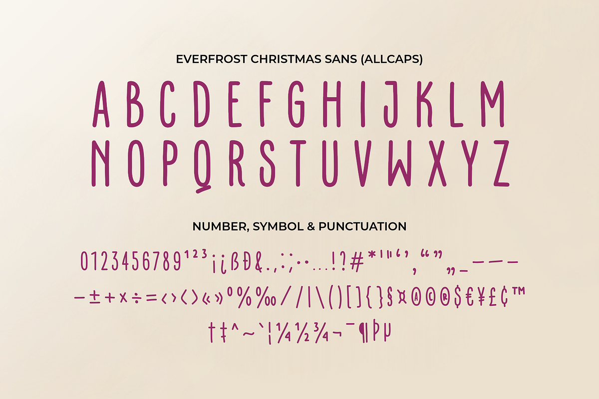 Everfrost Christmas - A Font Duo, a Handwritten Font by Ainun Jinan (Photo 10 of 10)
