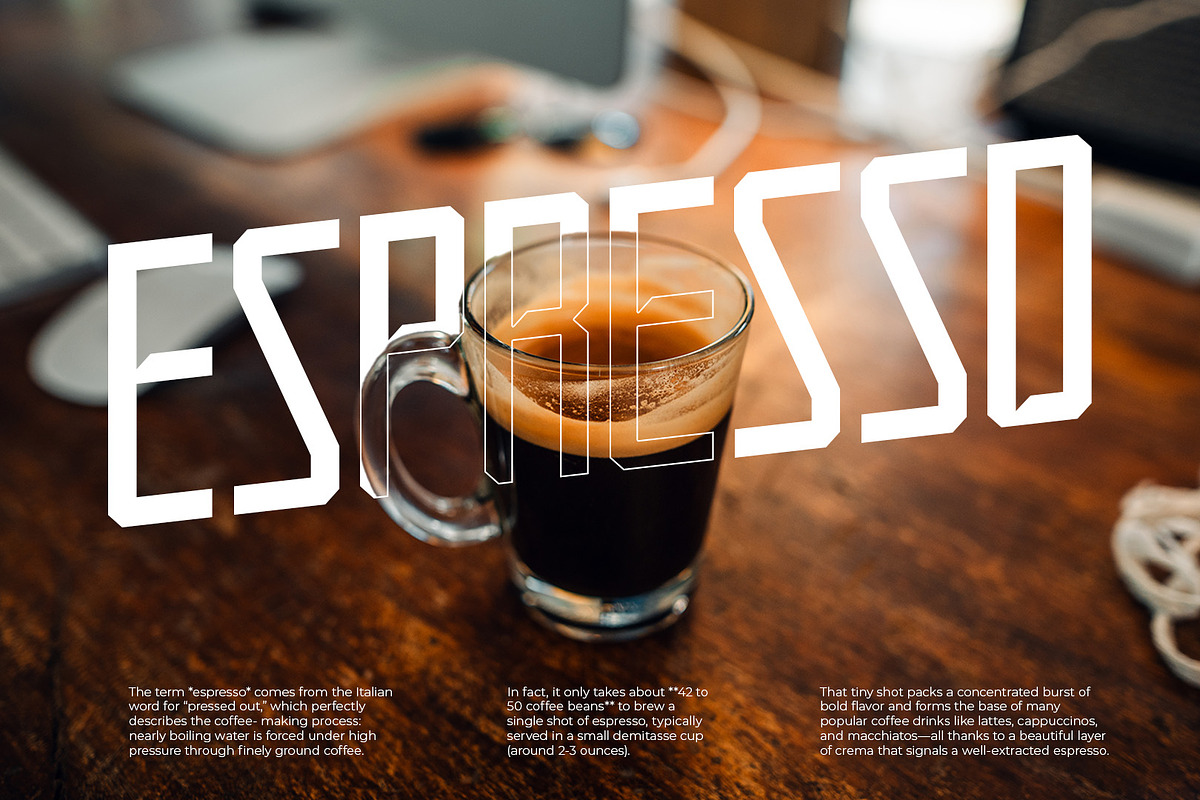 Hexant Condensed - Geometry Condense, a Sans Serif Font by CuratedType Studio (Photo 8 of 10)