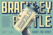Ramoen 3D, a Sans Serif Font by Craft Supply Co. (Thumbnail 8 of 8)
