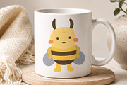 Bee Clipart Bundle, an Animal Illustration by Palau (Thumbnail 2 of 10)