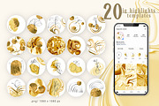 GOLD RUSH abstract collection, a Texture Graphic by Tiana Geo (Thumbnail 11 of 19)