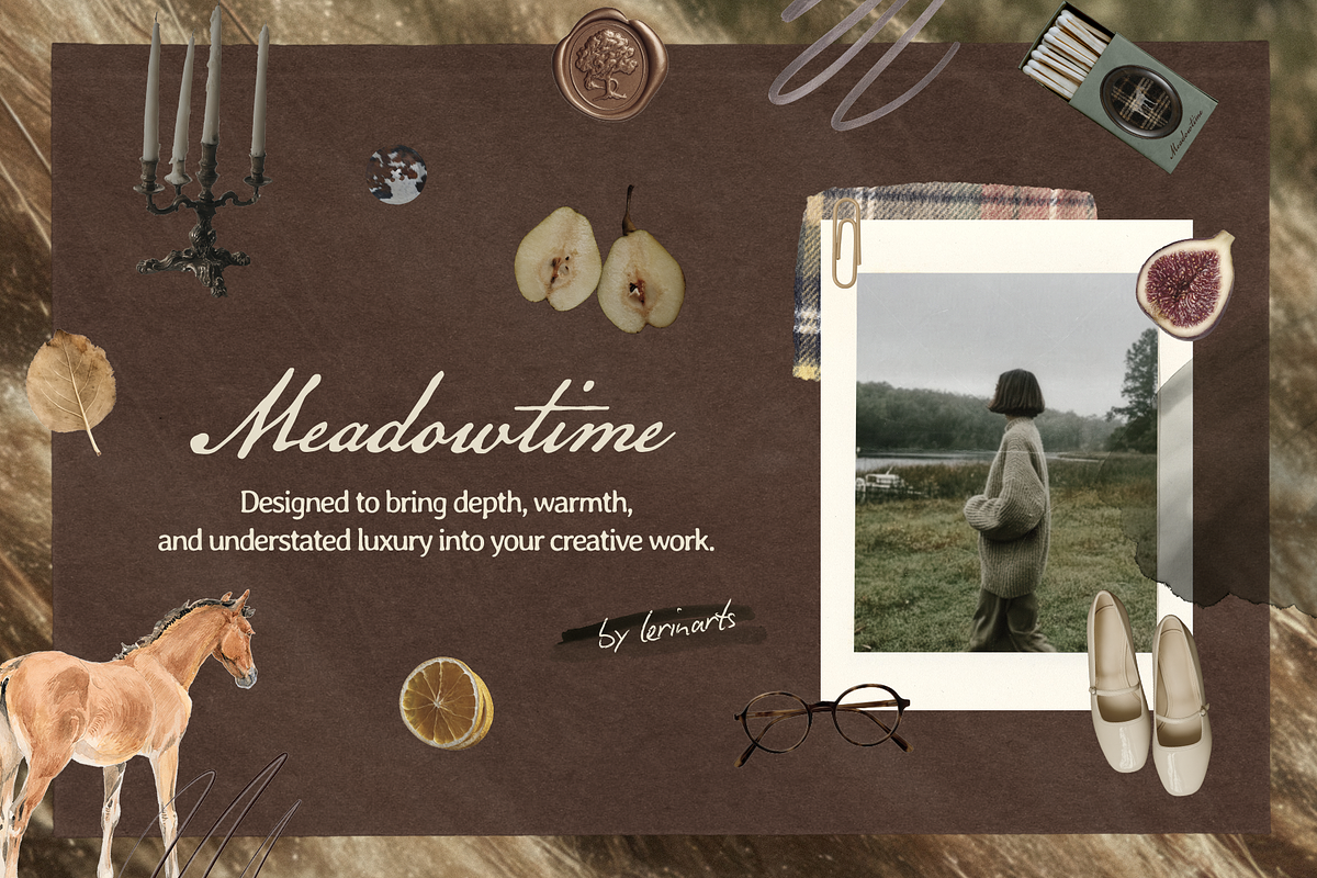 Meadowtime Autumn Collage Pack, an Object Graphic by lerinartstudio (Photo 9 of 9)