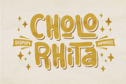 Cholo Rhita - Kids Display Font, a Script Font by HanzelSpace Studio (Thumbnail 6 of 7)