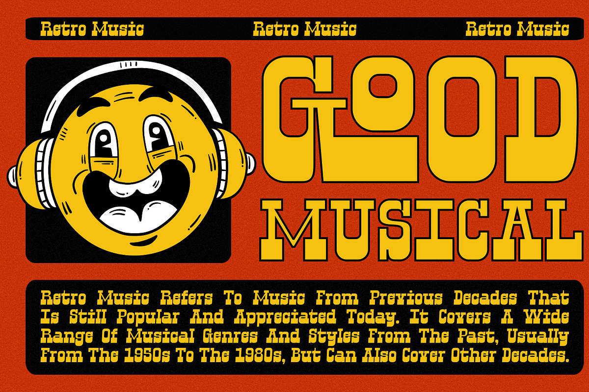 Cogebo - Slab Retro Font, a Slab Serif Font by MaikoHatta (Photo 5 of 9)