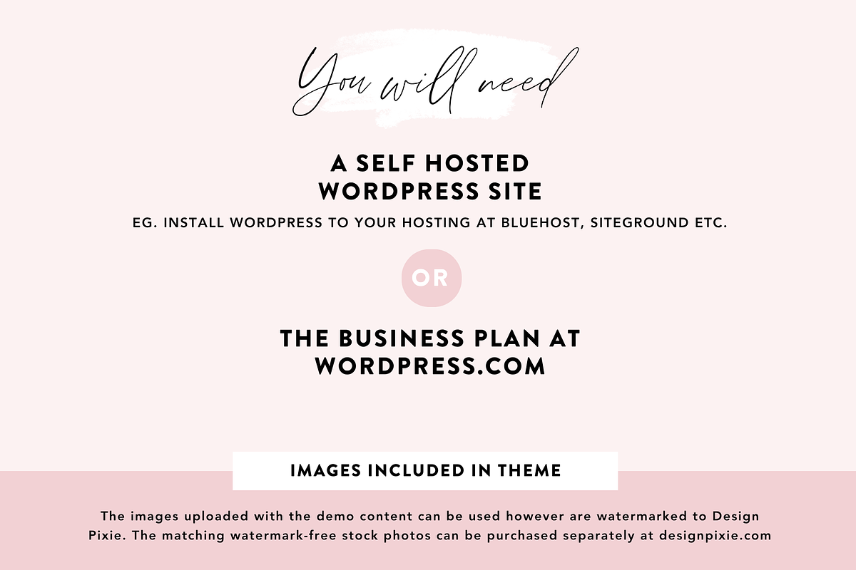 Pink Wordpress Blog Theme, a WordPress Template by Design Pixie (Photo 6 of 9)