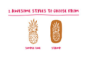 Simply Fruit Illustration Pack, a Food Illustration by Linseed Studio (Thumbnail 2 of 6)