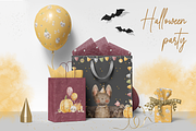 Halloween Bats watercolor clip art, an Illustration by Nastya Brekhova (Thumbnail 4 of 14)