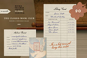 The Closed Book Club Vintage Collage, an Object Graphic by Purple (Thumbnail 8 of 15)