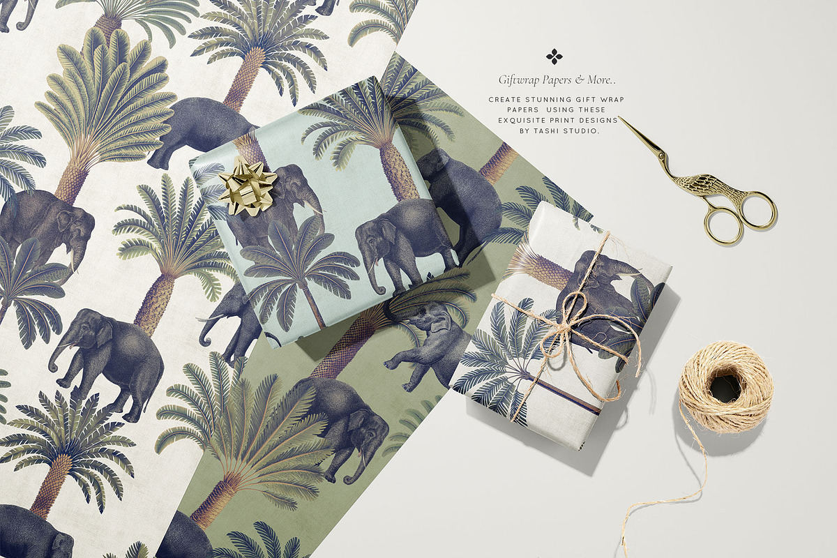 Palm Grove, Luxury tropical Prints!, a Pattern Graphic by Pink Linen (Photo 7 of 13)