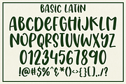 Wild Greens Font, a Handwritten Font by Amber Nest Design (Thumbnail 6 of 7)