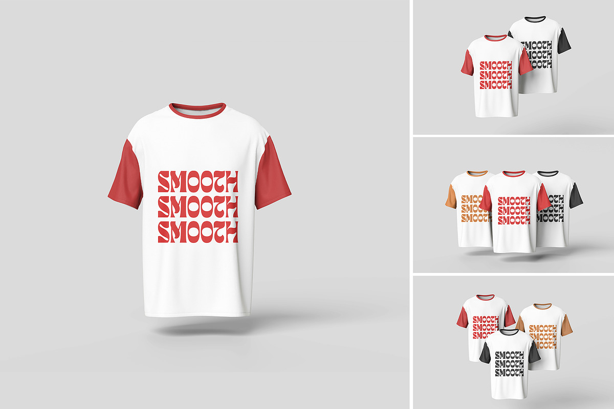 T-Shirt Brand Mockup, a Shirt Mockup by AndikaGraphic (Photo 1 of 5)