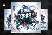 Flyer Template Mardi Gras, a Flyer Template by MonkeyBOX (Thumbnail 1 of 3)