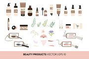 Vector Beauty and Make Up Products, an Object Graphic by stockhype (Thumbnail 1 of 2)
