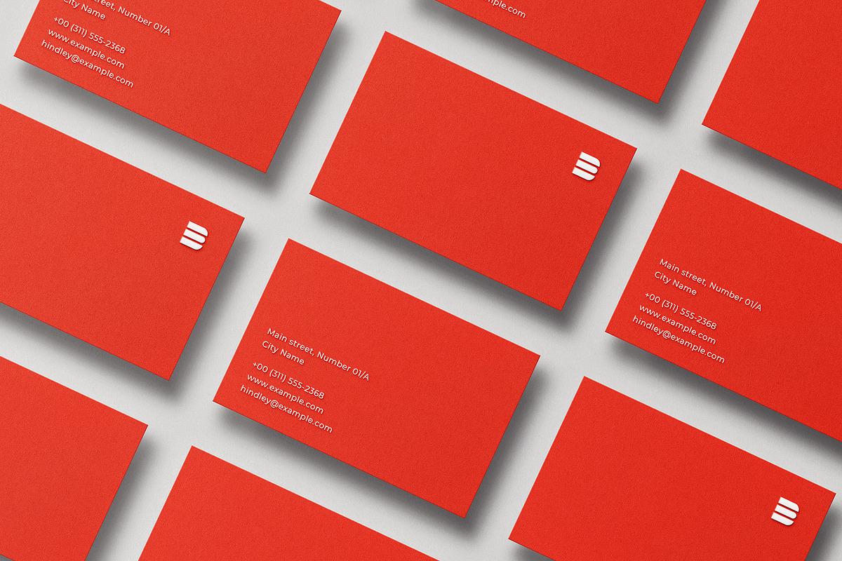 Business Card Mockup Template Logo, a Business Card Template by PrintPixel (Photo 5 of 8)