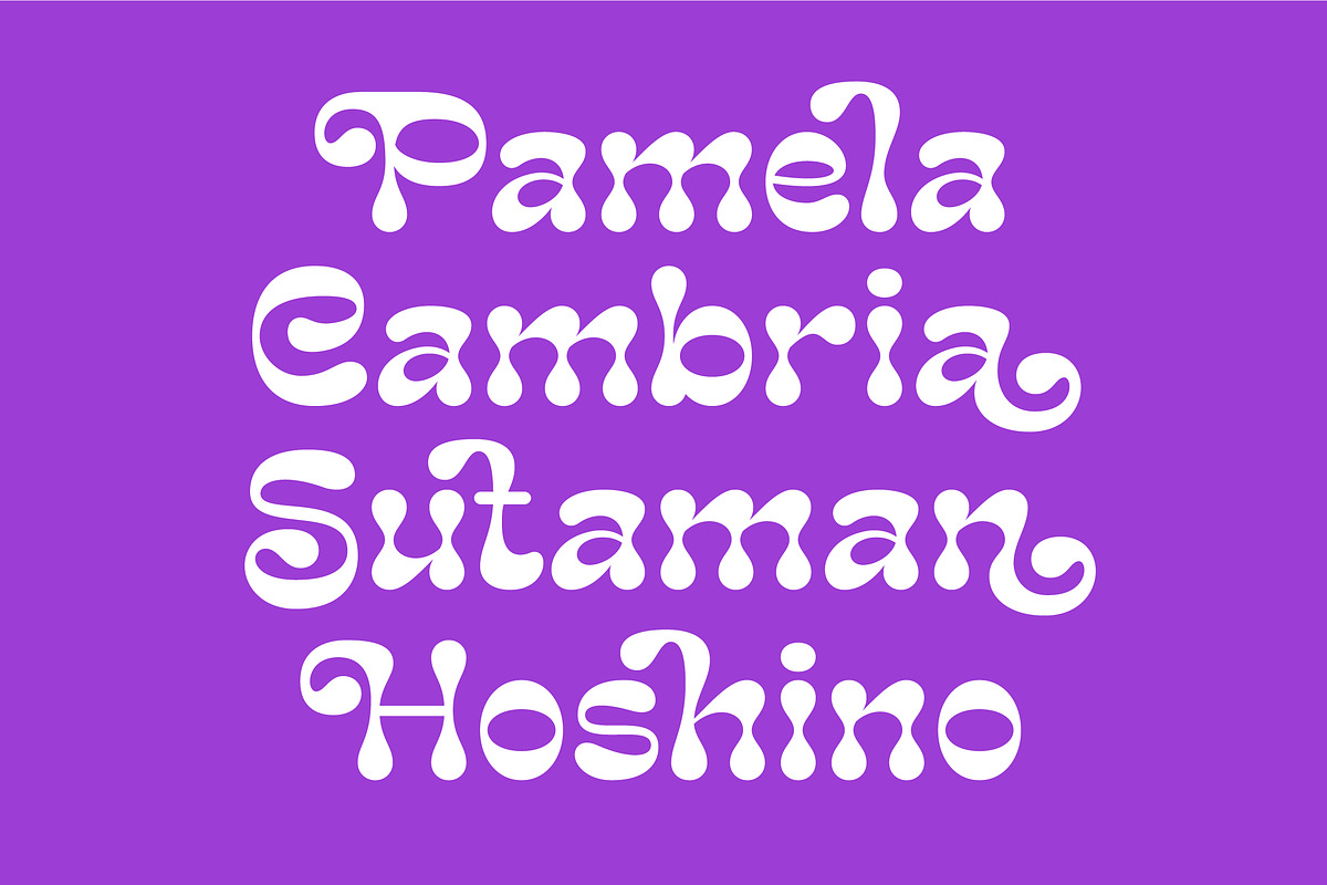 Camilla Jennifer - Groovy Font, a Font by Grezline Studio (Photo 2 of 11)
