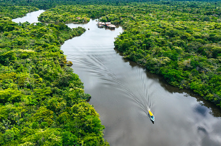 Aerial view of Rio Momon.