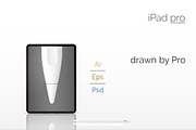 NEW Apple iPad Pro mock up! (PSD+AI), an iPhone Mockup by voin_Sveta (Thumbnail 5 of 12)