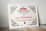 Certificate Word | PSD | AI, a Stationery Template by Curve Design (Thumbnail 1 of 2)