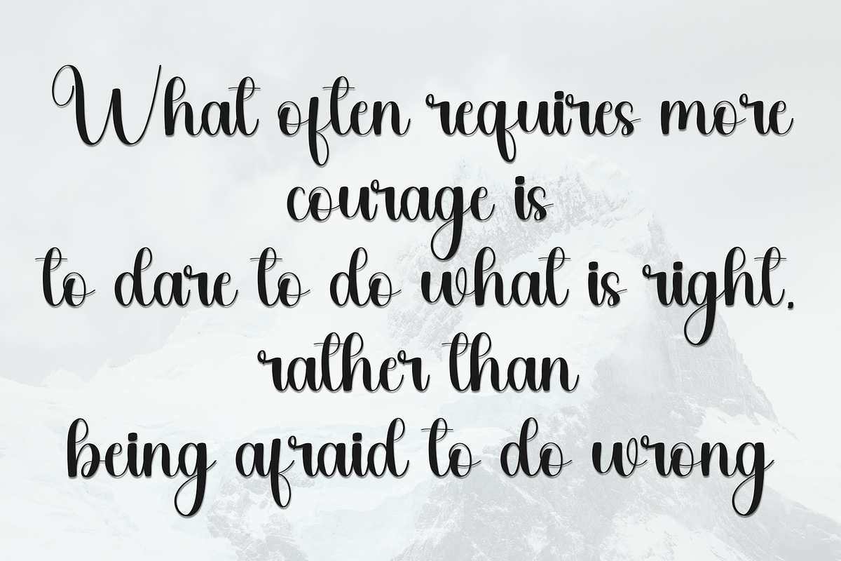 Blink, a Script Font by FreshTypeINK (Photo 5 of 8)