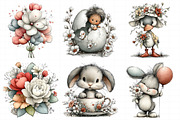 Whimsical Spring Clipart PNG, an Illustration by Daily.Designs (Thumbnail 8 of 8)