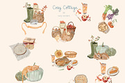 Cottagecore Clipart, Frames, Prints, a Decorative Illustration by whiteheartdesign (Thumbnail 18 of 34)