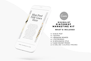 Minimalist Pinterest Marketing Kit, a Marketing Template by The Blog Creative (Thumbnail 2 of 13)