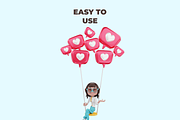 3D WOMEN CHARACTER BUSINESS PACK, a Characters & Person 3D Model by MUNIK STUDIO 3D (Thumbnail 4 of 6)