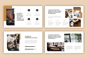 Supplies - Cafe PowerPoint Template