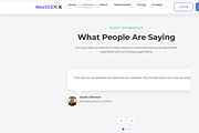 NextGenX – Landing Page, a Landing Page Template by Modern Templates Studios (Thumbnail 3 of 7)