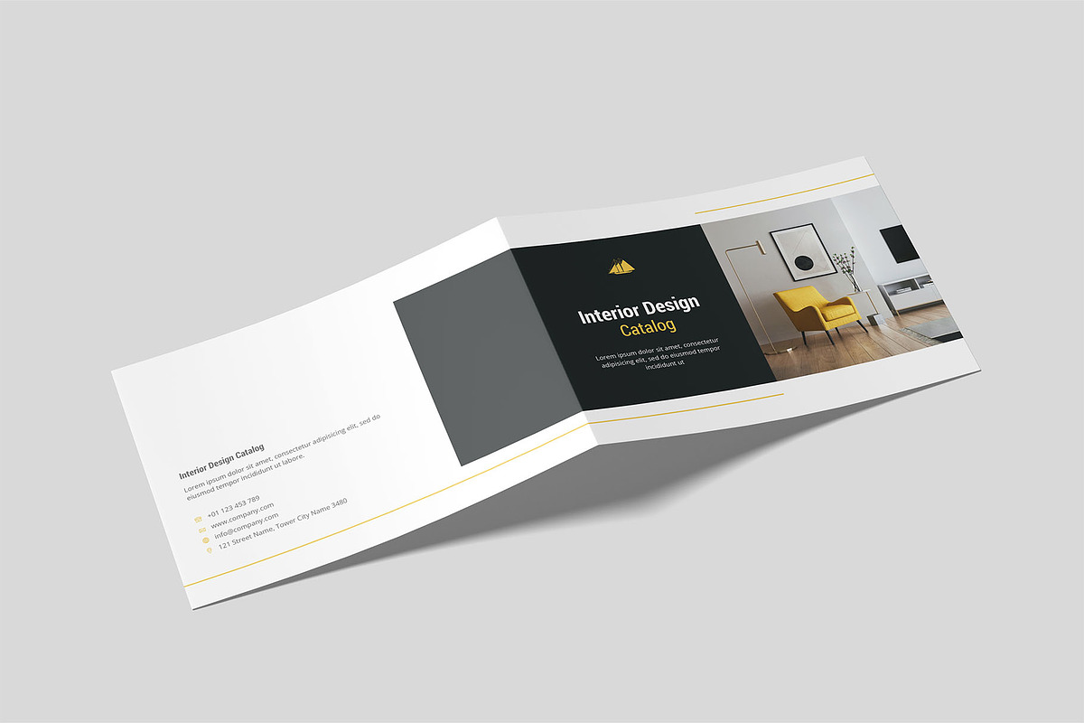 A4 Landscape Catalog Brochure Mockup, an Advertising Mockup by Compositing Studio (Photo 9 of 20)