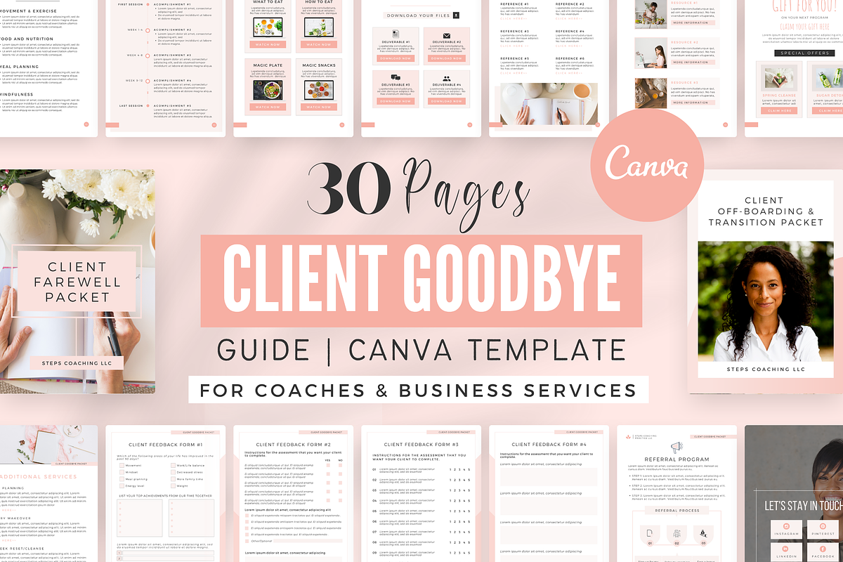 Client Goodbye Packet for Coach