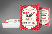 Christmas Party Flyer, a Flyer Template by Graphic Templates (Thumbnail 2 of 4)