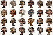 Book Girl and Library Sublimation, an Illustration by DreamCafeArt (Thumbnail 2 of 4)