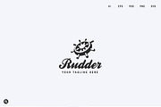 Rudder/Helm Logo Template, a Branding & Logo Template by Snitovets (Thumbnail 1 of 4)