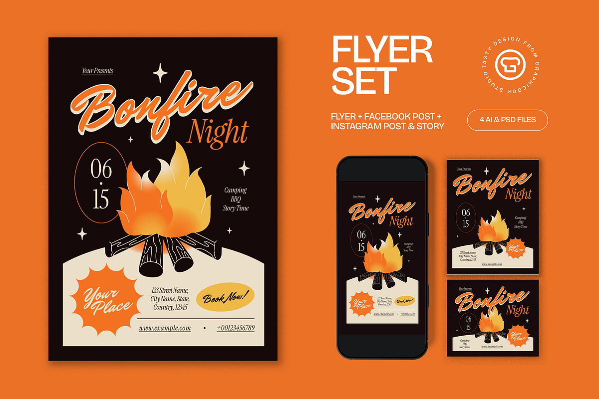Bonfire Night Flyer