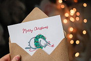 Cute fat cats. Christmas collection., a Decorative Illustration by Svitlana Kharchuk (Thumbnail 10 of 15)