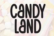 Candy Land | Script Font, a Script Font by Scratchones (Thumbnail 1 of 8)