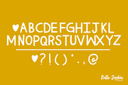 Modern Skinny Handdrawn display font, a Font by Bella+Sophia Creative (Thumbnail 3 of 5)