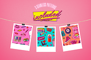 Teenage Girl of the 80's Clipart Set, an Illustration by CherithDrawsThings (Thumbnail 3 of 6)