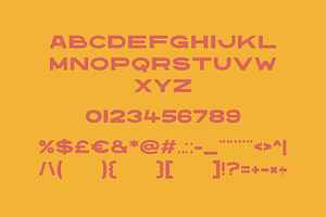 Amborella Wide Display Typeface