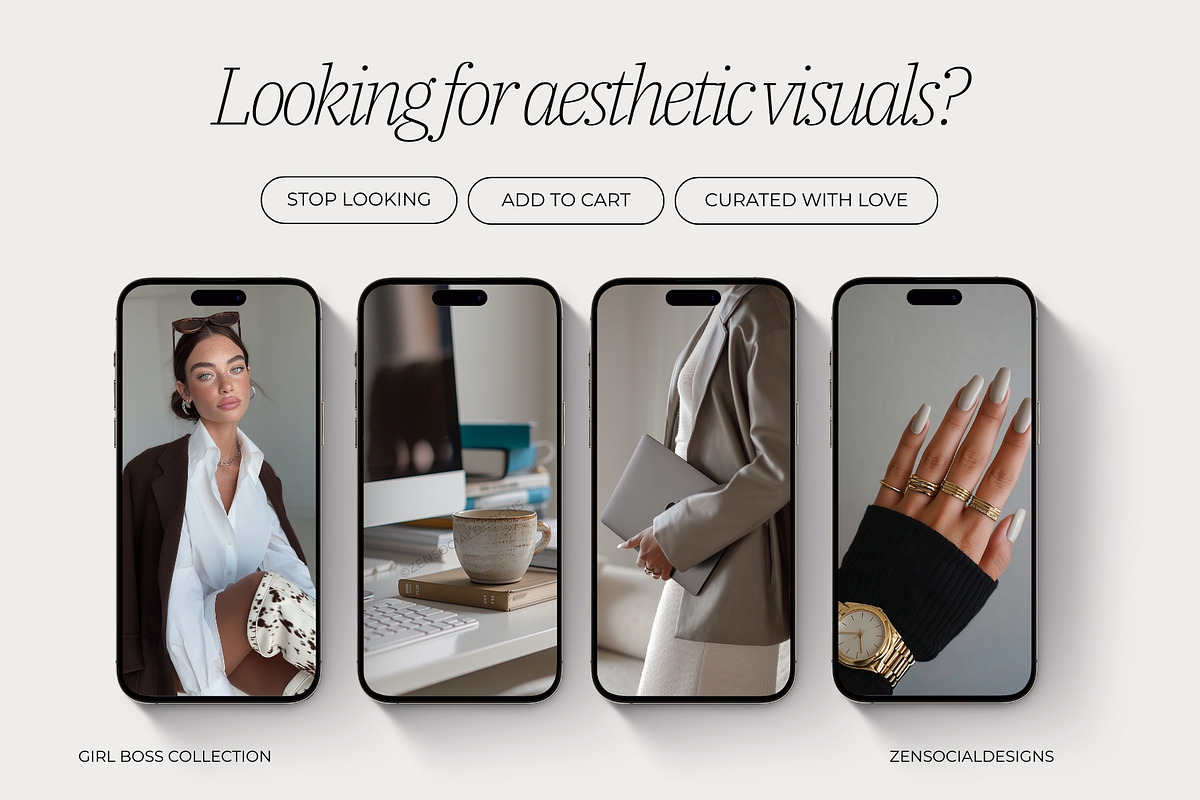 Girl Boss Stock Photo Bundle, a Photo by ZenSocialDesigns (Photo 7 of 9)