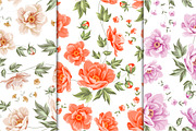 12 Best Vintage Floral Patterns Set, a Pattern Graphic by Kotkoa (Thumbnail 7 of 10)